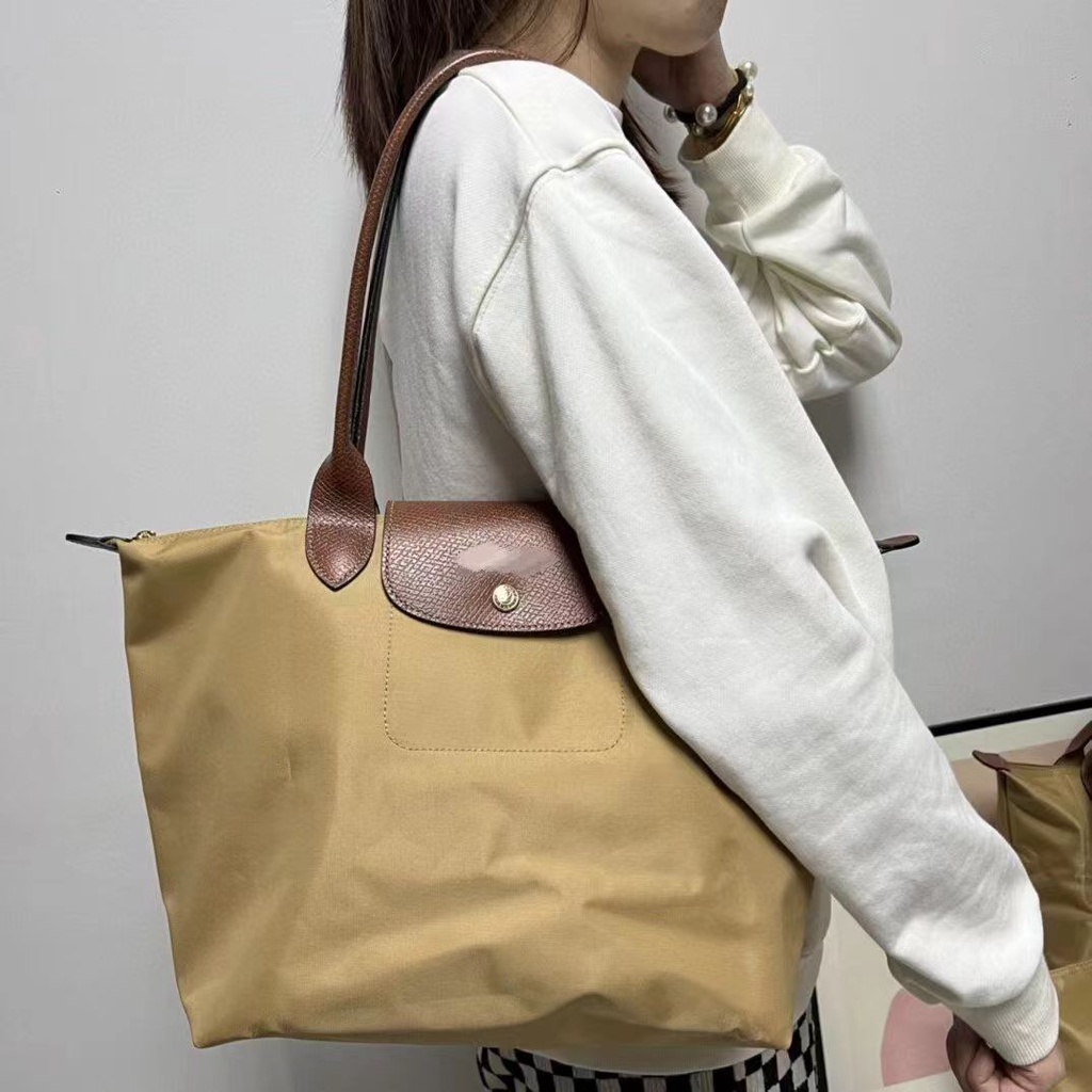 War Horse กระเป๋าถือสตรี Tote Bag หนังแคนวาสสีเหลืองทะเลทรายใหม่