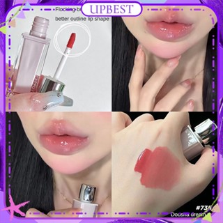 ♕ Cappuvini Dreamy Blue Pink Tube Lip Glaze Pseudo Plain Mirror Water Glass Doodle Lipstick Easy To Colour Long Lasting Lip Makeup 6 แบบยอดนิยม