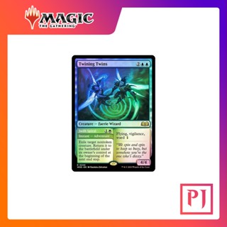 [MTG] Twining Twins // Swift Spiral [WOE] [BLUE] [RARE] [FOIL] [ENG] (การ์ดเมจิค / Magic the Gathering)