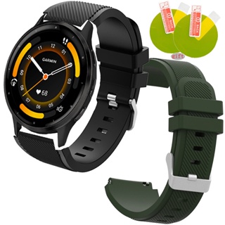 สายนาฬิกาข้อมือซิลิโคน ปลดเร็ว อุปกรณ์เสริม สําหรับ Garmin Venu 3 Garmin Venu3