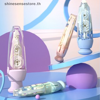 Shine เทปลบคําผิด สีมาการอง ยืดหดได้ อเนกประสงค์ 5 มม.*6 เมตร