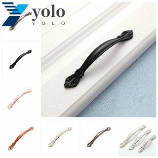 Yolo มือจับลิ้นชัก อลูมิเนียมอัลลอย พร้อมสกรู อเนกประสงค์