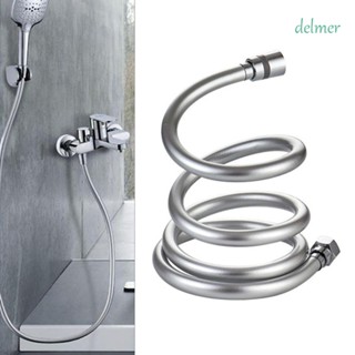 Delmer สายฝักบัวอาบน้ํา PVC แรงดันสูง ยืดหยุ่น อุปกรณ์เสริม สําหรับห้องน้ํา