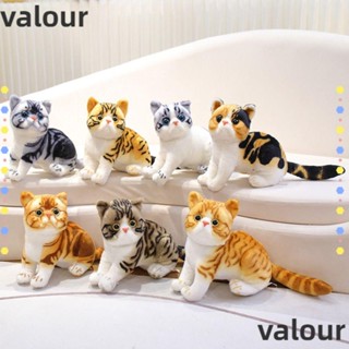 Valour ตุ๊กตาแมวจําลอง ของขวัญ สําหรับตกแต่งบ้าน