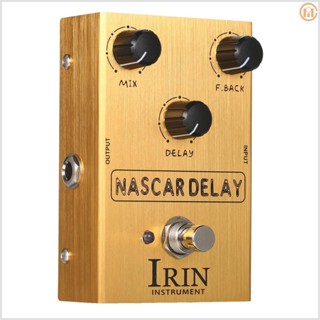 IRIN Effect Maker Guitar Pedal - Unleash Your Creativity with Mix/Feedback/Delay Controls