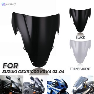 Jen สปอยเลอร์กระจกหน้ารถจักรยานยนต์ สําหรับ SUZUKI GSXR1000 K3 K4 2003-04