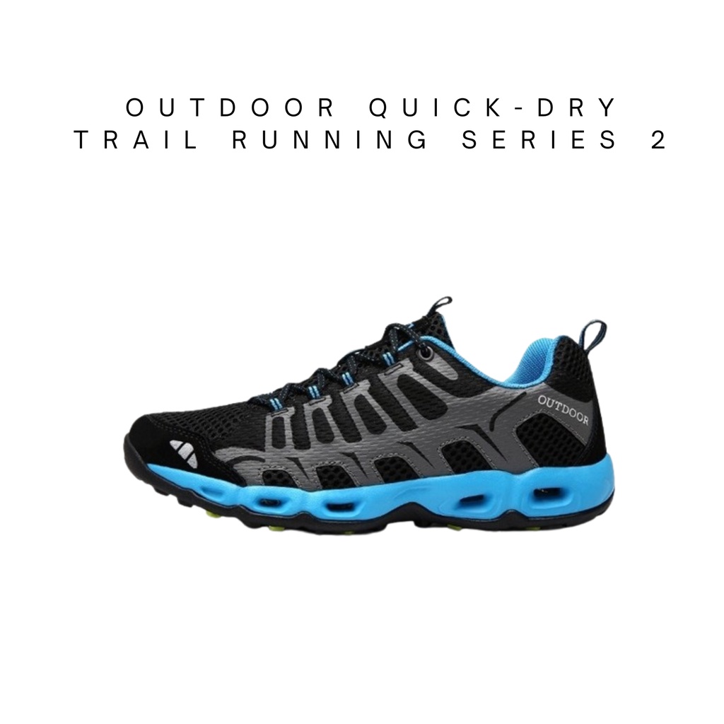 Outdoor Quick-Dry Trail Running series 2 รองเท้าเดินป่า เดินเขา ลุยน้ำ วิ่งเทรล