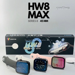 Hw8max นาฬิกาข้อมือสมาร์ทวอทช์ เชื่อมต่อบลูทูธ หน้าจอ 1.99 นิ้ว