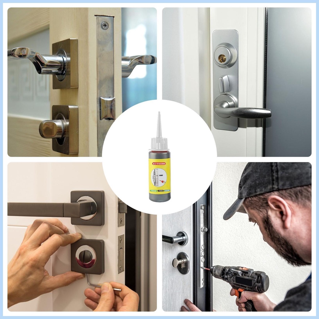 Graphite Lube ผงหล่อลื่น อเนกประสงค์ 60 มล. อุปกรณ์เสริม สําหรับกุญแจรถยนต์ hsgdyth - รูปที่ 2