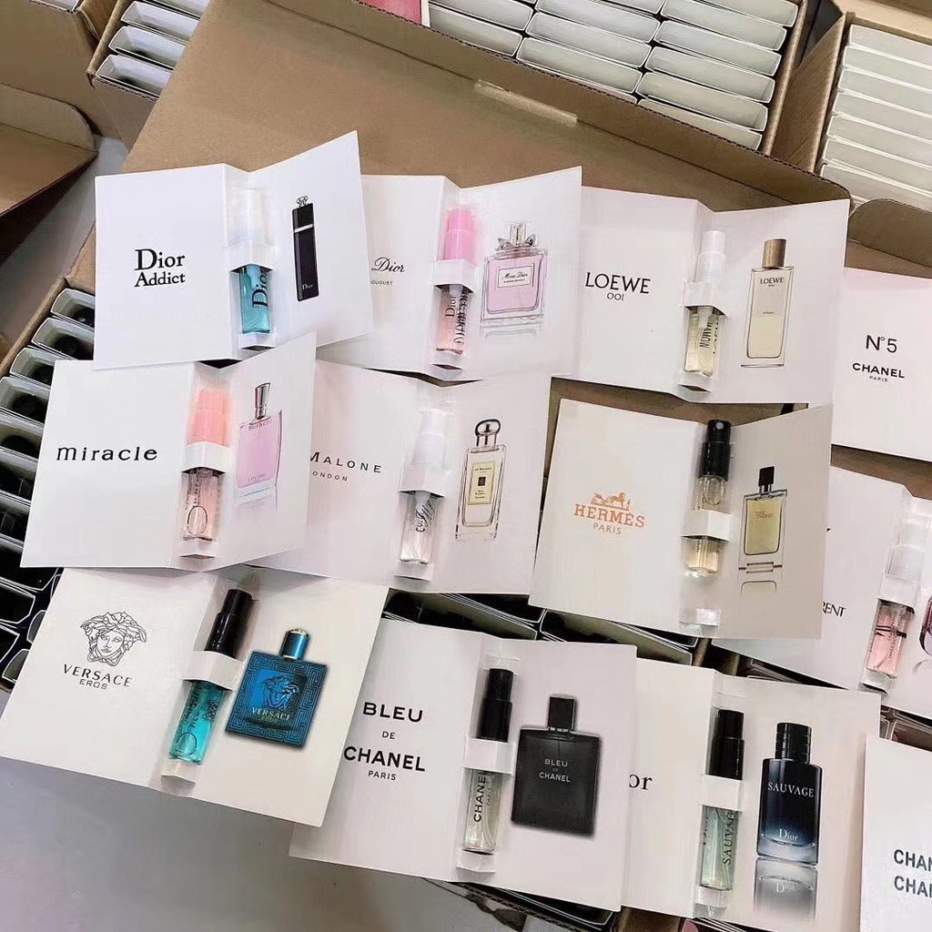 [พร้อมส่ง 24 ชม.] พร้อมส่ง น้ำหอมพกพา ขนาดทดลอง น้ำหอมเทสเตอร์ 2ml. น้ำหอม ขนาดพกพา 2ML