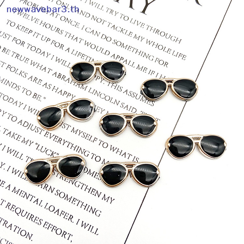 {}newwave} โมเดลแว่นตากันแดดจําลอง ขนาดเล็ก สําหรับตกแต่งบ้านตุ๊กตา 12 ชิ้น {TH}