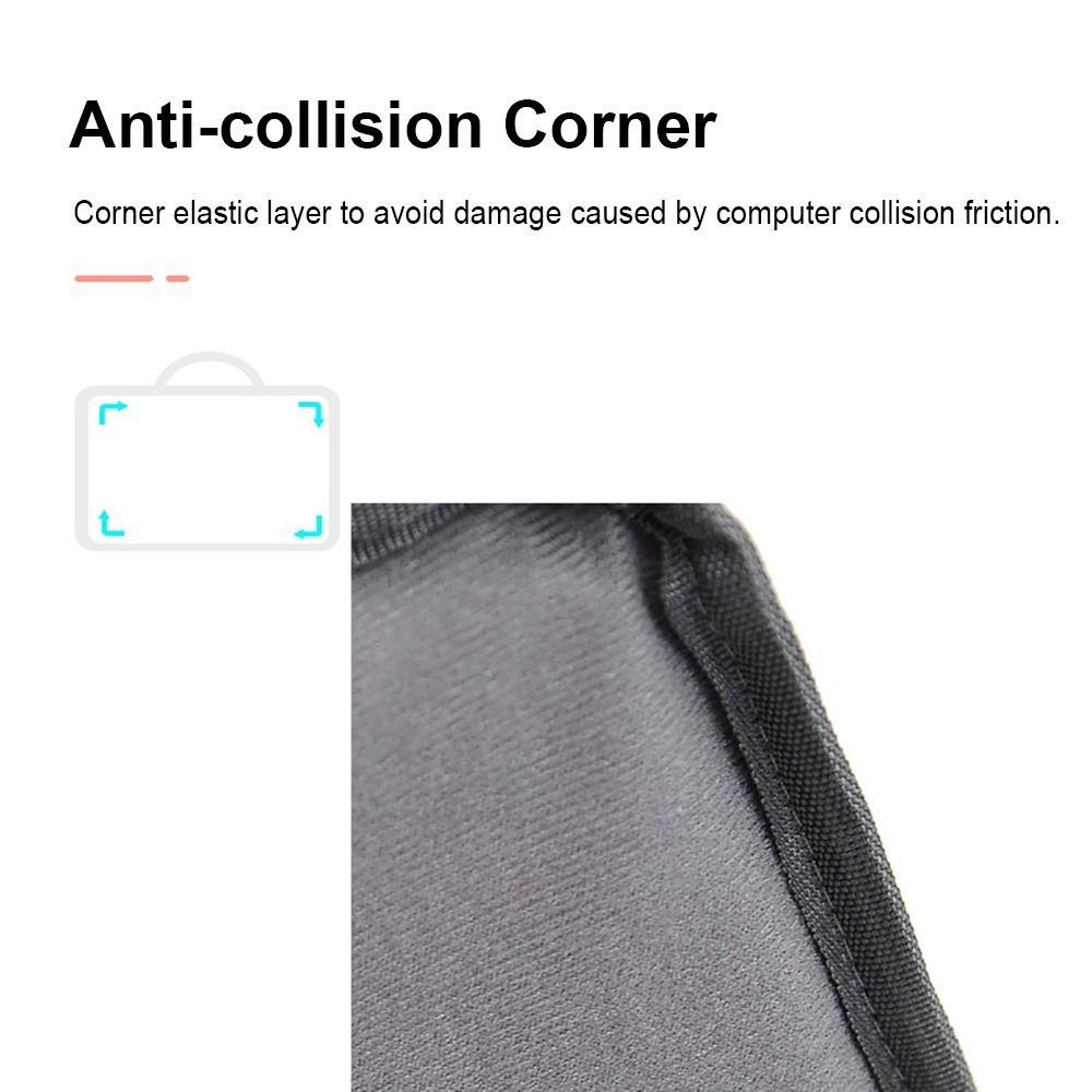 Lidyedat165 13 15 นิ้ว Ultrabook Sleeve, กระเป๋าถือแล็ปท็อปสํานักงานกันน้ํา, Anti Scratch นักเรียนกันกระแทกคอมพิวเตอร์โน้ตบุ๊คสําหรับ ///Dell
