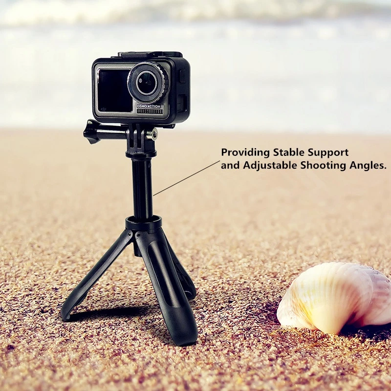ขาตั้งกล้องเซลฟี่แบบยืดได้ สำหรับ GoPro Hero 11 10 9, DJI Osmo Action 3, Insta 360 X3 thumbnail 8