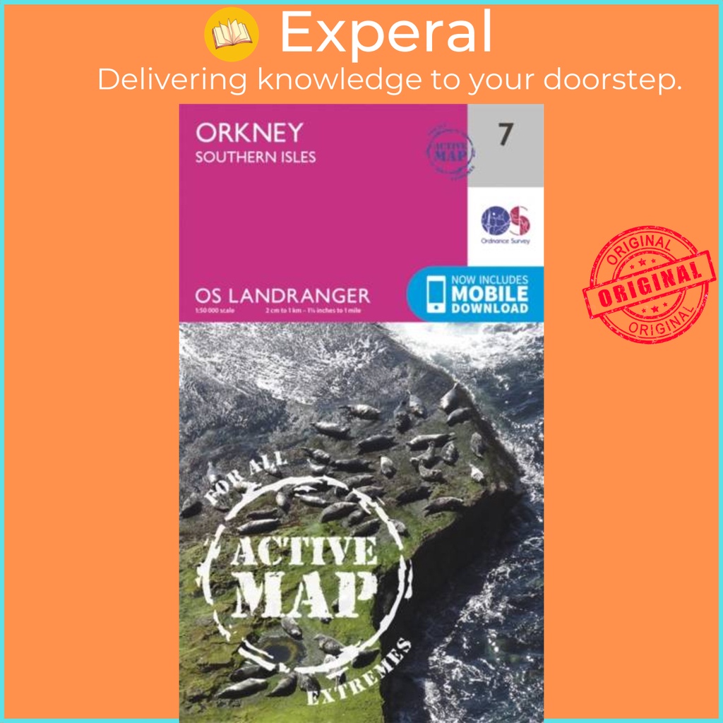 Orkney - Southern Isles by Ordnance Survey (ฉบับสหราชอาณาจักรปกอ่อน)