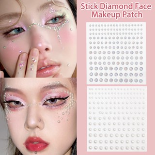 สติกเกอร์เพชร 3D มีกาวในตัว สําหรับติดตกแต่งเล็บ ใบหน้า ร่าง…