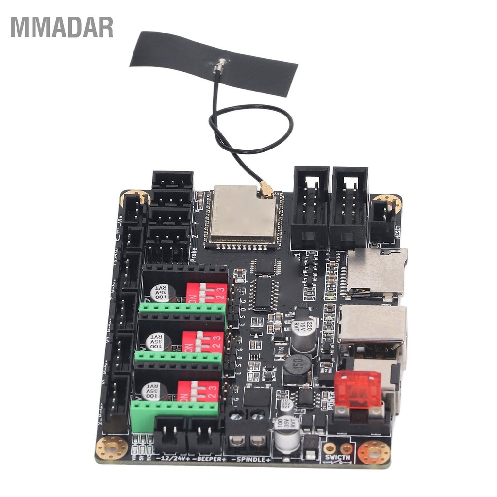 MMADAR เลเซอร์แกะสลักบอร์ดควบคุม MKS DLC32 V2.1 ออฟไลน์ควบคุม 32bit WIFI เครื่องแกะสลักเมนบอร์ด