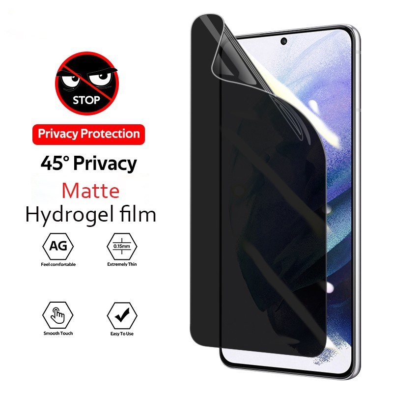 Matte Anti Spy ความเป็นส่วนตัว Hydrogel ฟิล์มสําหรับ Google Pixel 9 Pro XL 9Pro XL8A 7A 6A 8 7 6 Pro 5A 4A 5G 3A 4 XL 3XL 3AXL 4XL ป้องกันหน้าจอ
