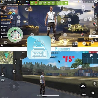 M1Proคีย์บอร์ดเกมมิ่ง คีย์บอร์ดมือถือ Pubg/Freefire คีย์บอร์ดมือเดียว Gaming Keyboard การเชื่อมต่อบลูทูธ แป้นพิมพ์เชิงกล