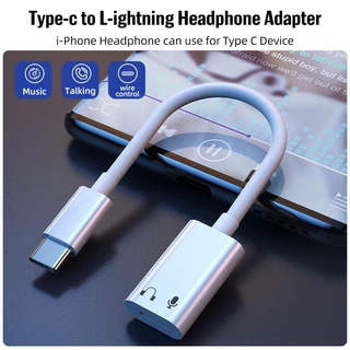 Ankndo อะแดปเตอร์แปลงสายชาร์จ USB Type C เป็น Lightning สําหรับซิงค์ข้อมูล Type C เป็น Lightning Audio