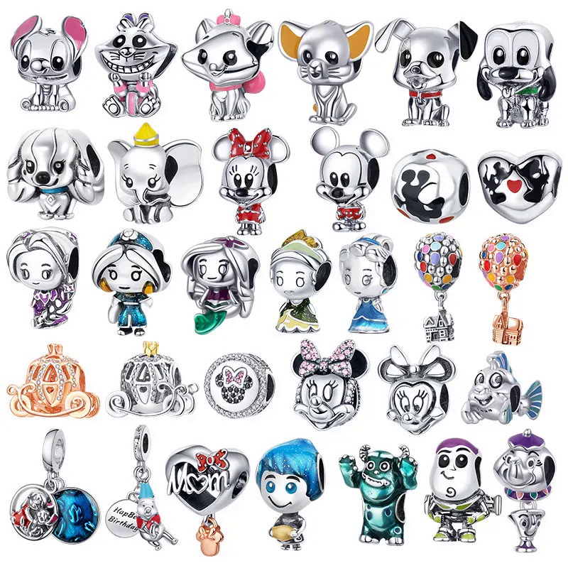 [จัดส่งตลอด 24 ชั่วโมง] ข้อเสนอเวลาจํากัด PAN Disney Series จี้ DIY อุปกรณ์เสริมสร้อยข้อมือ