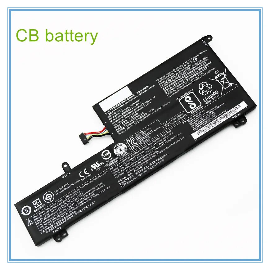 แบตเตอรี่แล็ปท็อป quality 11.52V 72Wh 6268mAh L16C6PC1 L16M6PC1 5B10M53745