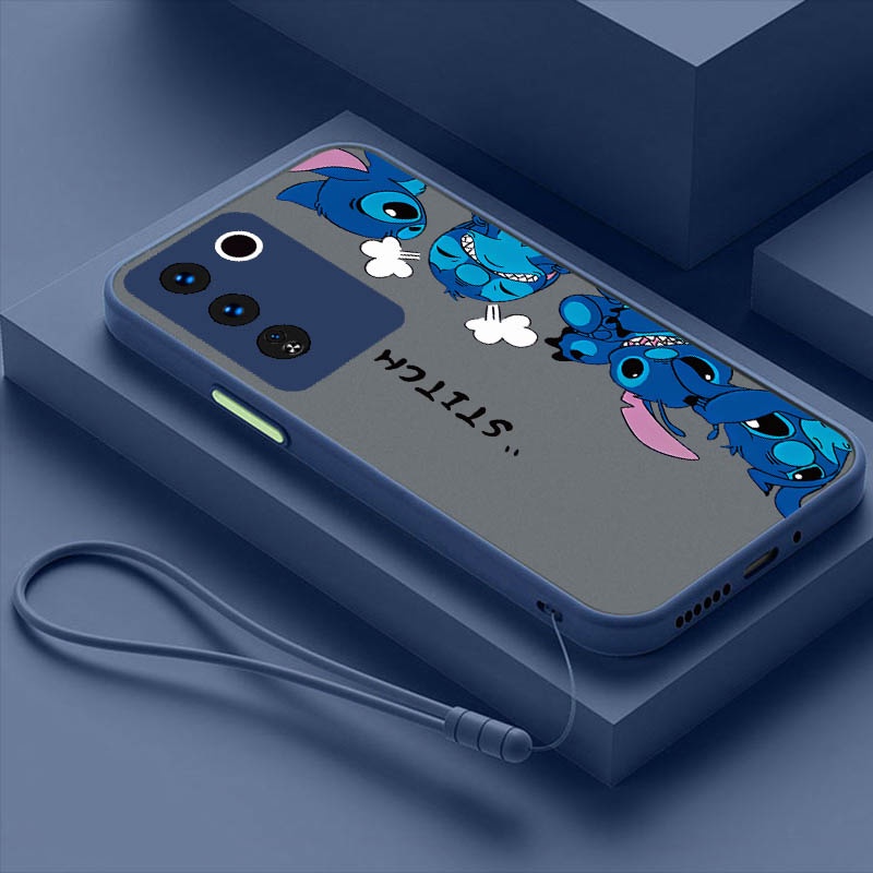 เคสโทรศัพท์มือถือ พลาสติกใส ลายการ์ตูนมอนสเตอร์ ตาโต สติตช์ สําหรับ Vivo V29e V29 Pro 5G V27 Pro V27e 5G V25 Pro V25e V23e V23 5G