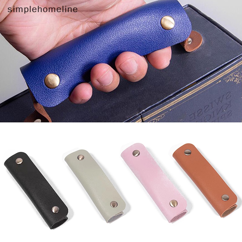 [simplehomeline] ใหม่ ปลอกหนังหุ้มสายคล้องไหล่ แบบเปลี่ยน สําหรับกระเป๋าเดินทาง