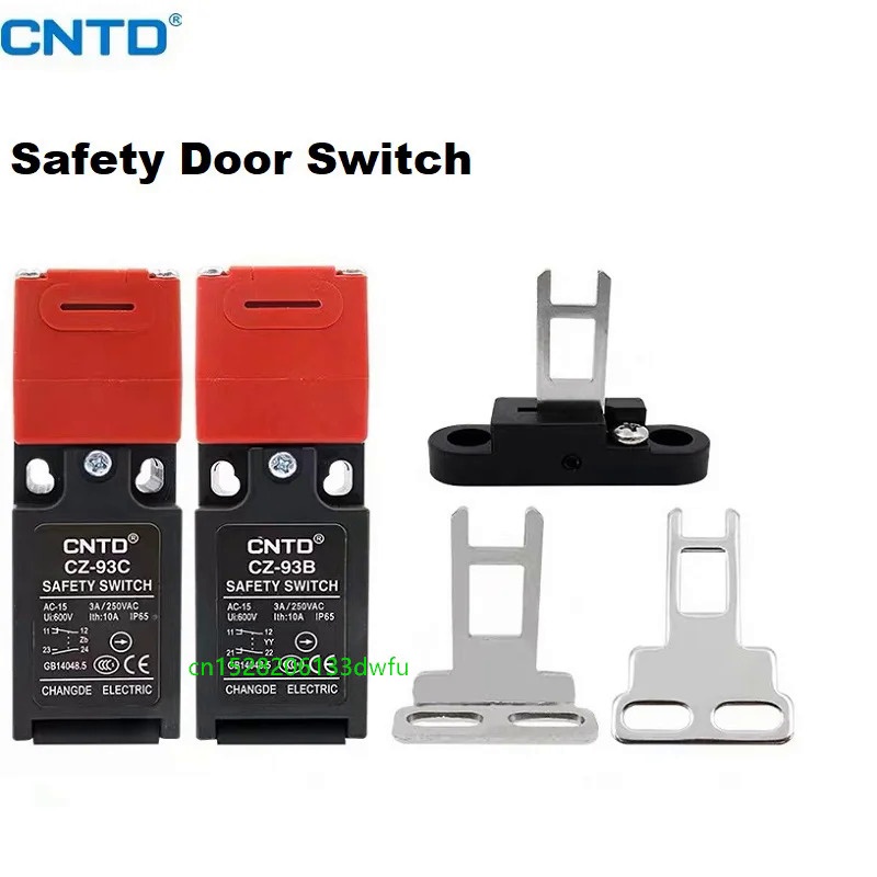 Cntd ลิมิตสวิตช์ K1 K2 K3 คุณภาพสูง CZ-93C (1NO1NC) สวิตช์ลิมิตประตู สวิตช์ไมโคร สวิตช์กุญแจ CZ-93B 