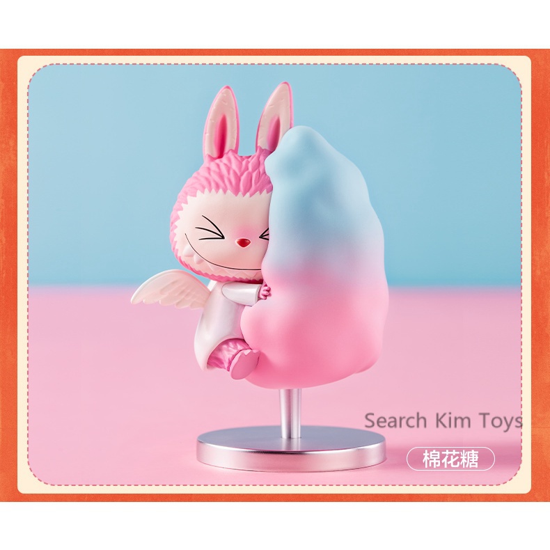 POP MART Labubu Candy Sweet Series ของเล่นkim ซีรีส์กล่องตาบอดของเล่นขนม labubu