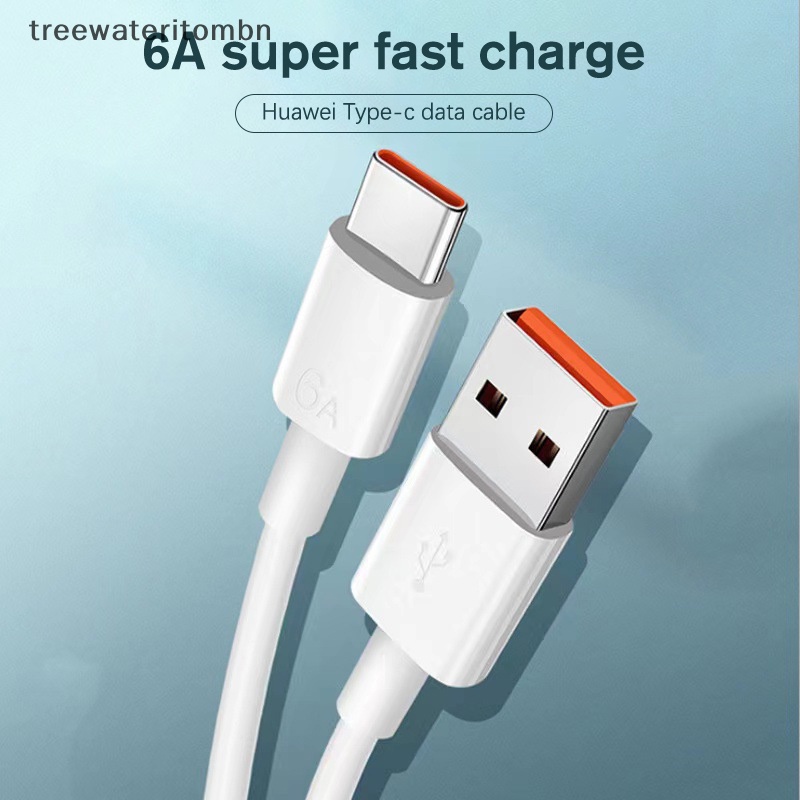 Tt สายชาร์จ USB Type-c 6A 66W 1/1.5 ไมล์ ชาร์จเร็วมาก สําหรับ xiaomi Samsung Huawei mbn