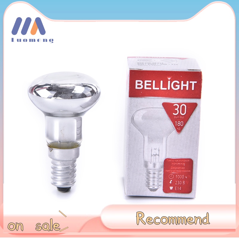 Luo-meng หลอดไฟสปอตไลท์ E14 R39 30W แบบเปลี่ยน