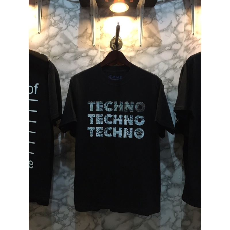 ร่ำรวย เสื้อยืด TECHNO TECHNO TECHNO