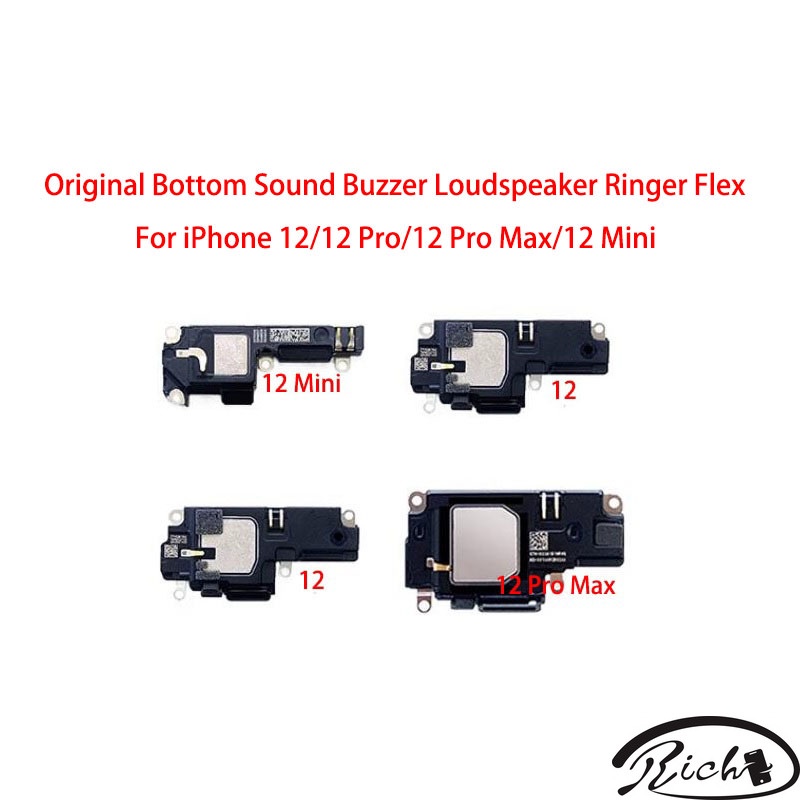 อะไหล่ลําโพงบัซเซอร์ สําหรับ iPhone 12 12 Mini 12 Pro 12 Pro Max