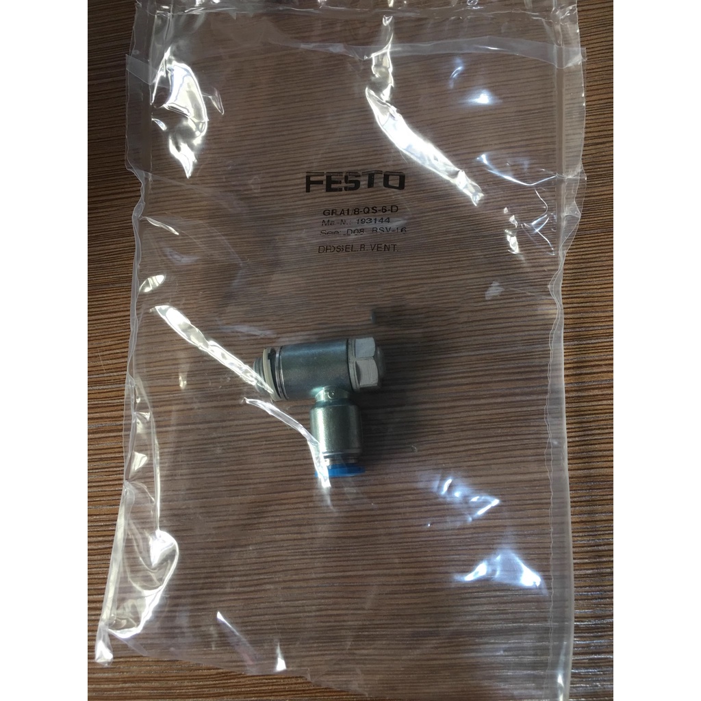 FESTO FESTO คันเร่ง GRLA-1/8-QS-6-D 193144   สต็อกพร้อม
