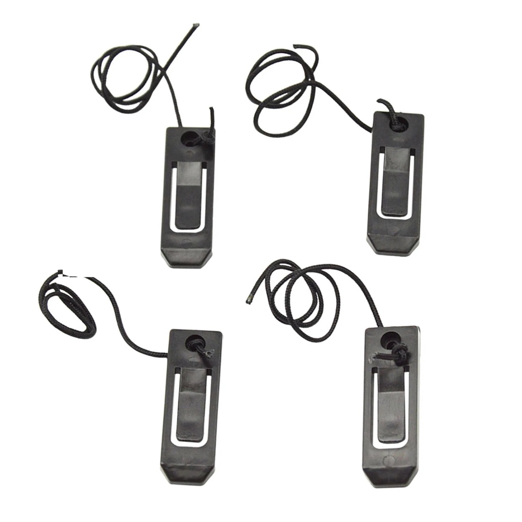 4Pcs Longboard Surfing Fins Clip Bolt Inflatable Boat Sup Board Fin Accesory Fix Fin in Base On Boar