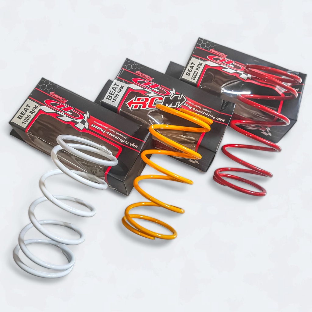 MERAH CVT SPRING PIR 1000RPM 1500RPM 2000RPM 1000 1500 2000 RPM BEAT CARBON FI SCOOPY CARBON F1 BEAT