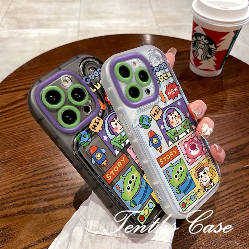 เคสโทรศัพท์มือถือ แบบนิ่ม ลายการ์ตูนน่ารัก สําหรับ IPhone 15 14 13 12 11 Pro Max X XR Xs Max 8 7 6 6s Plus SE 2020