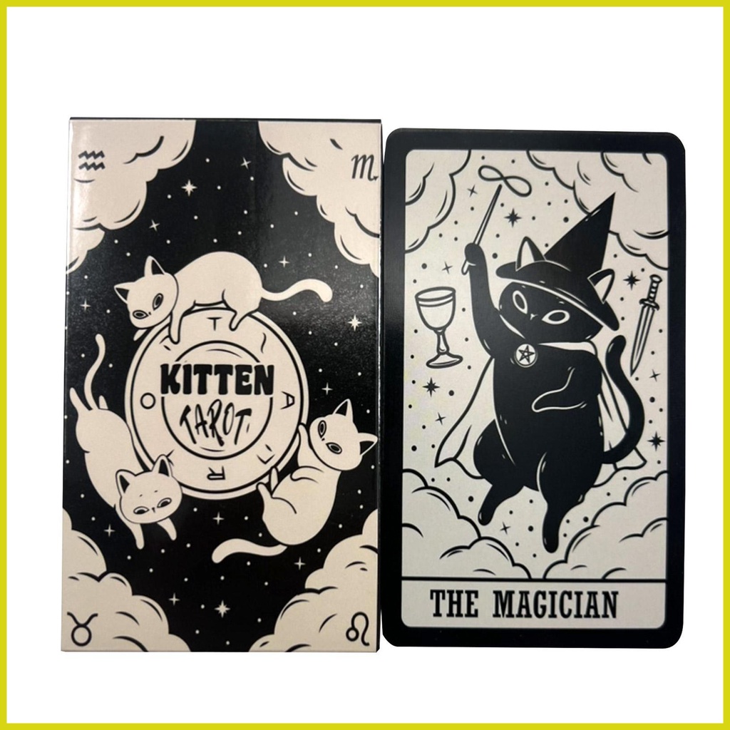 ไพ่ทาโรต์ รูปแมว 78 ใบ 【 Kitten Tarot 】