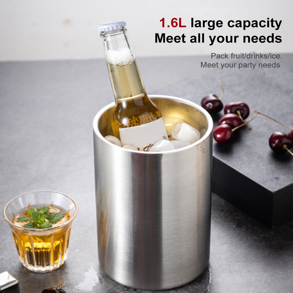 ✪ถังแช่ขวดไวน์  ขนาด 1.3L/1.6L/3L/5L/7L - รูปที่ 3