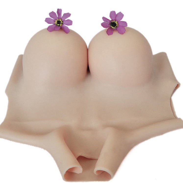 เต้านมปลอม ซิลิโคน คอสูง จําลอง เซ็กซี่ สําหรับผู้ชาย และผู้หญิง - รูปที่ 3