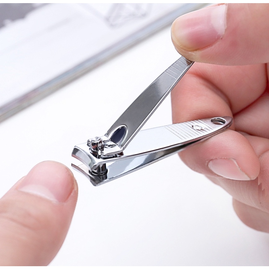 กรรไกรตัดเล็บ สแตนเลส ขนาดเล็ก สะดวกพกพาง่าย - รูปที่ 2