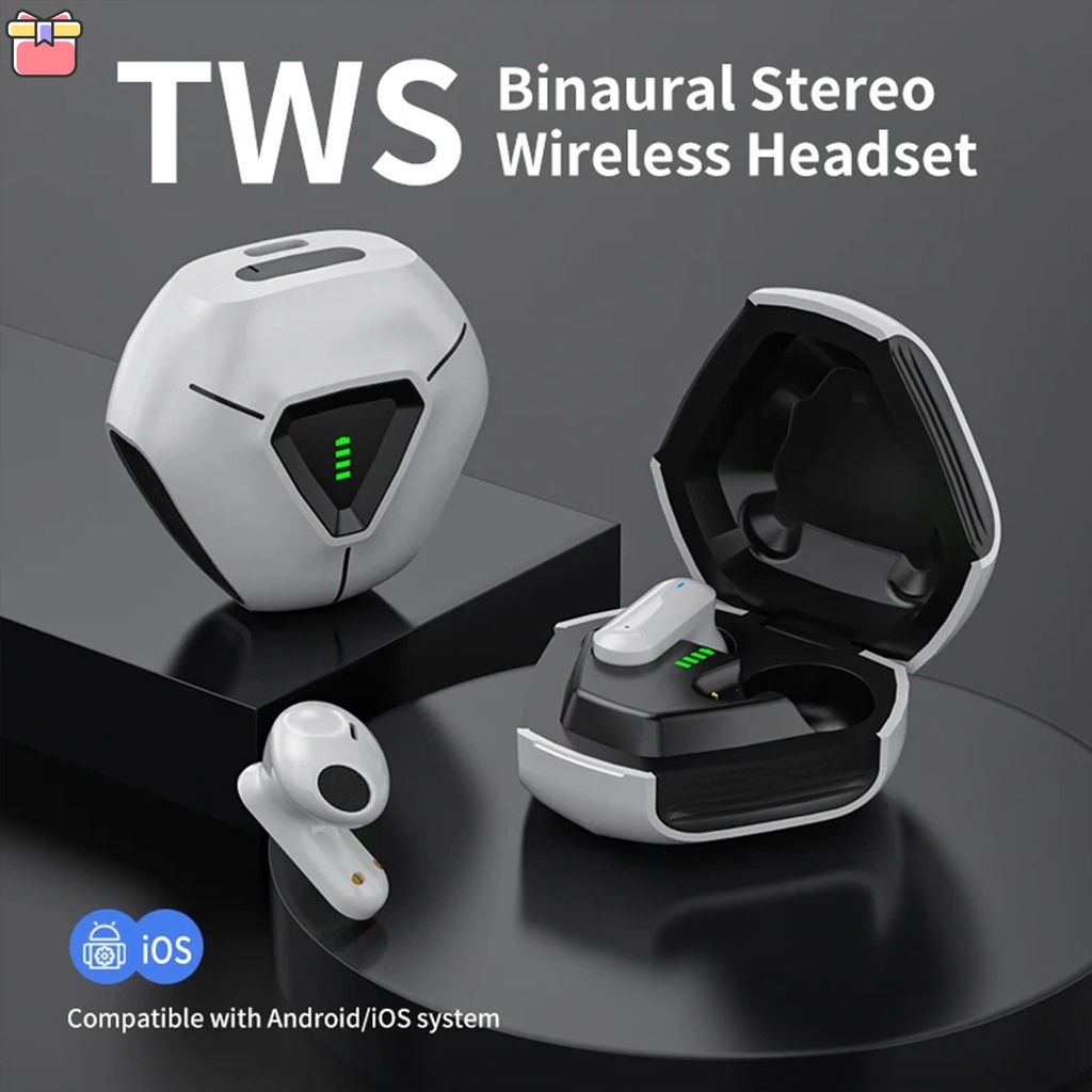 หูฟังบลูทูธไร้สาย 5.2 สเตอริโอ HIFI เสียงไม่หาย ขนาดเล็ก สําหรับสมาร์ทโฟน TWS