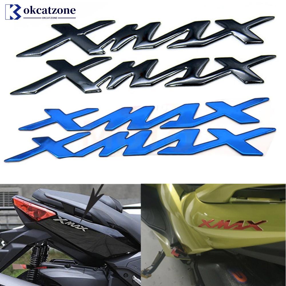 Okcatzone สติกเกอร์โลโก้ 3D กันน้ํา สําหรับติดตกแต่งถังน้ํามันรถจักรยานยนต์ Yamaha NMAX XMAX N MAX N-MAX 155 250 400 125 G8X8