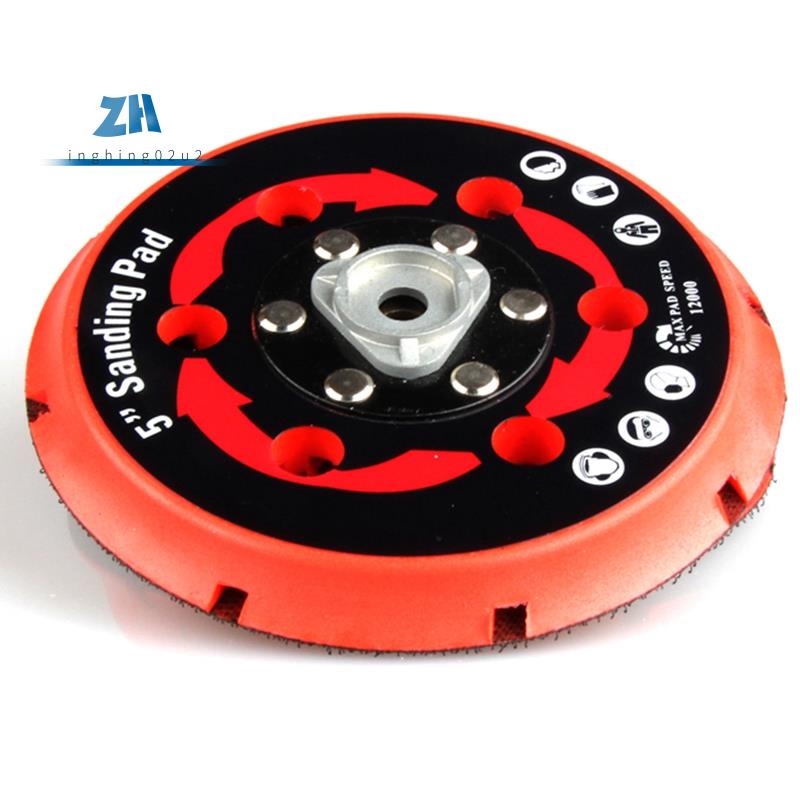 แผ่นกระดาษทรายขัดด้านหลัง สําหรับ DAS-21E Partial Action Polisher Da Polisher 5 นิ้ว