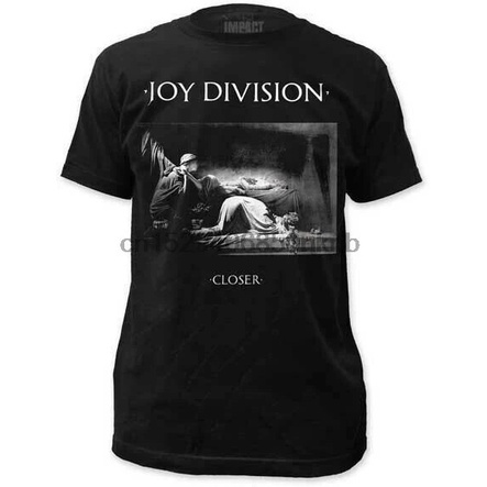 เสื้อยืด JOY DIVISION Closer ขนาด S - 2XL ของแท้อย่างเป็นทางการจาก Impact Merchandising