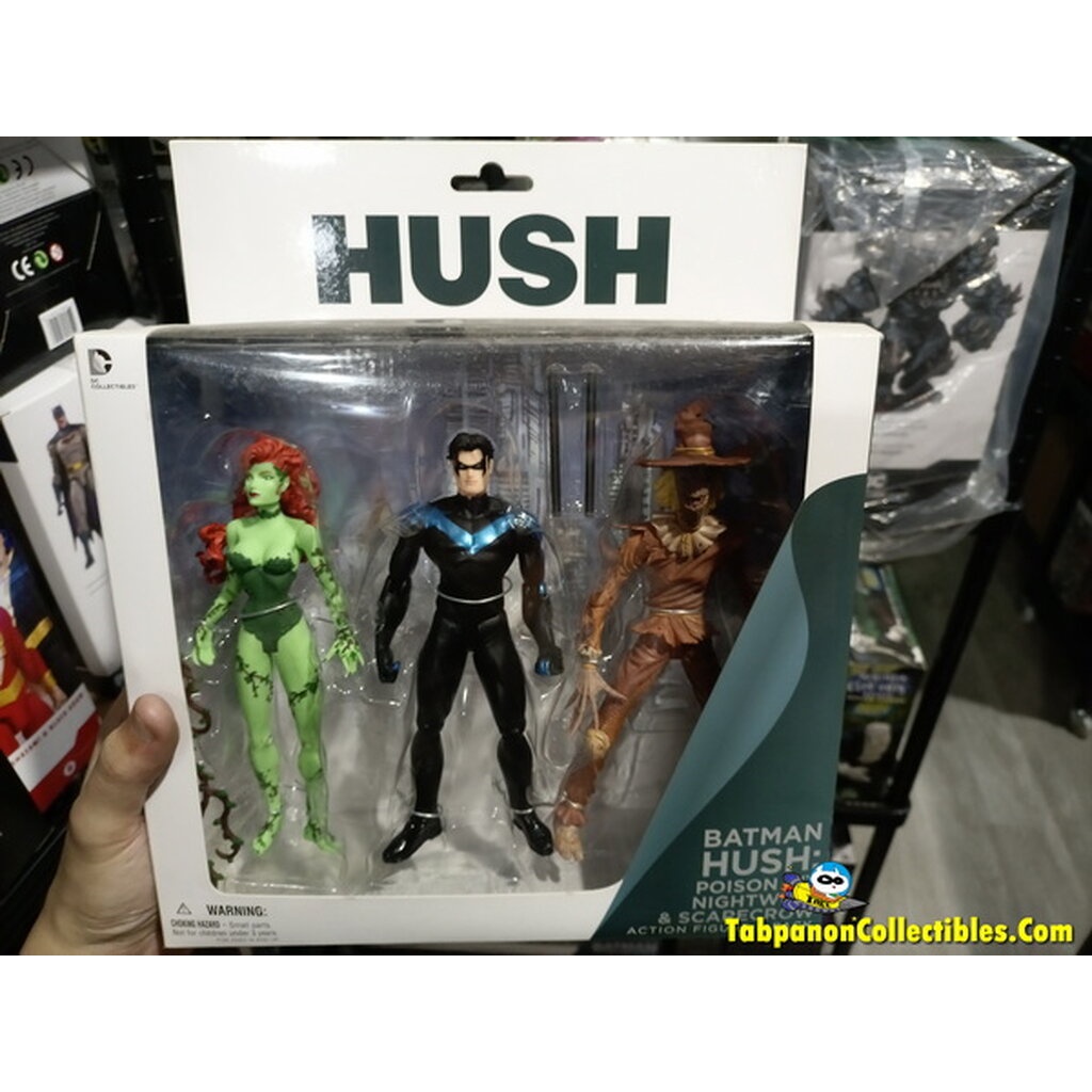 [2013.09] DC Collectibles Hush Series 2 Poison Ivy, Nightwing and Scarecrow Action Figure 3-Pack