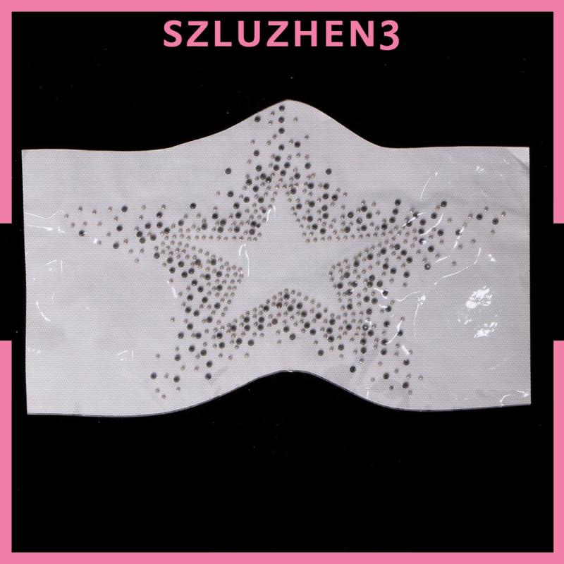 [Szluzhen3] Crystal Star rhinestones เพื่อรีดบน, ภาพรีดบน rhinestone motif