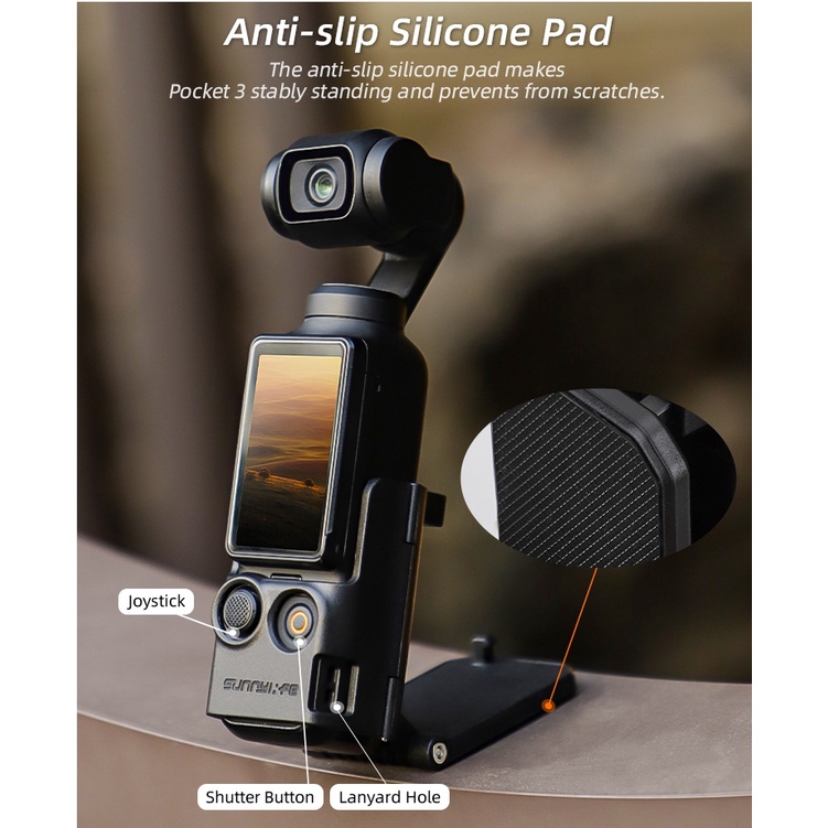 Sunnylife Osmo Pocket 3 ฐานแม่เหล็ก ปรับมุมได้ อเนกประสงค์