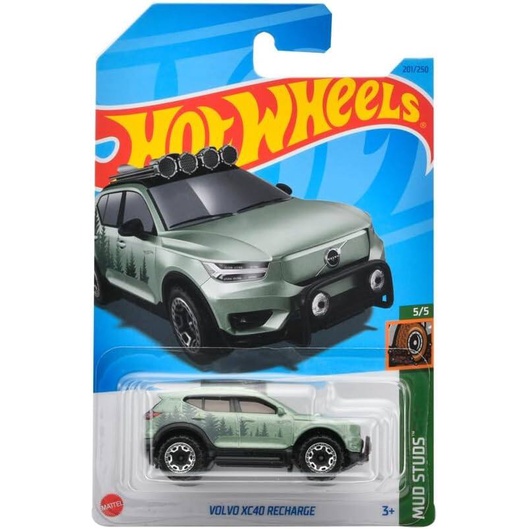 Hot Wheels No.201 Mud Studs Volvo XC40 Recharge