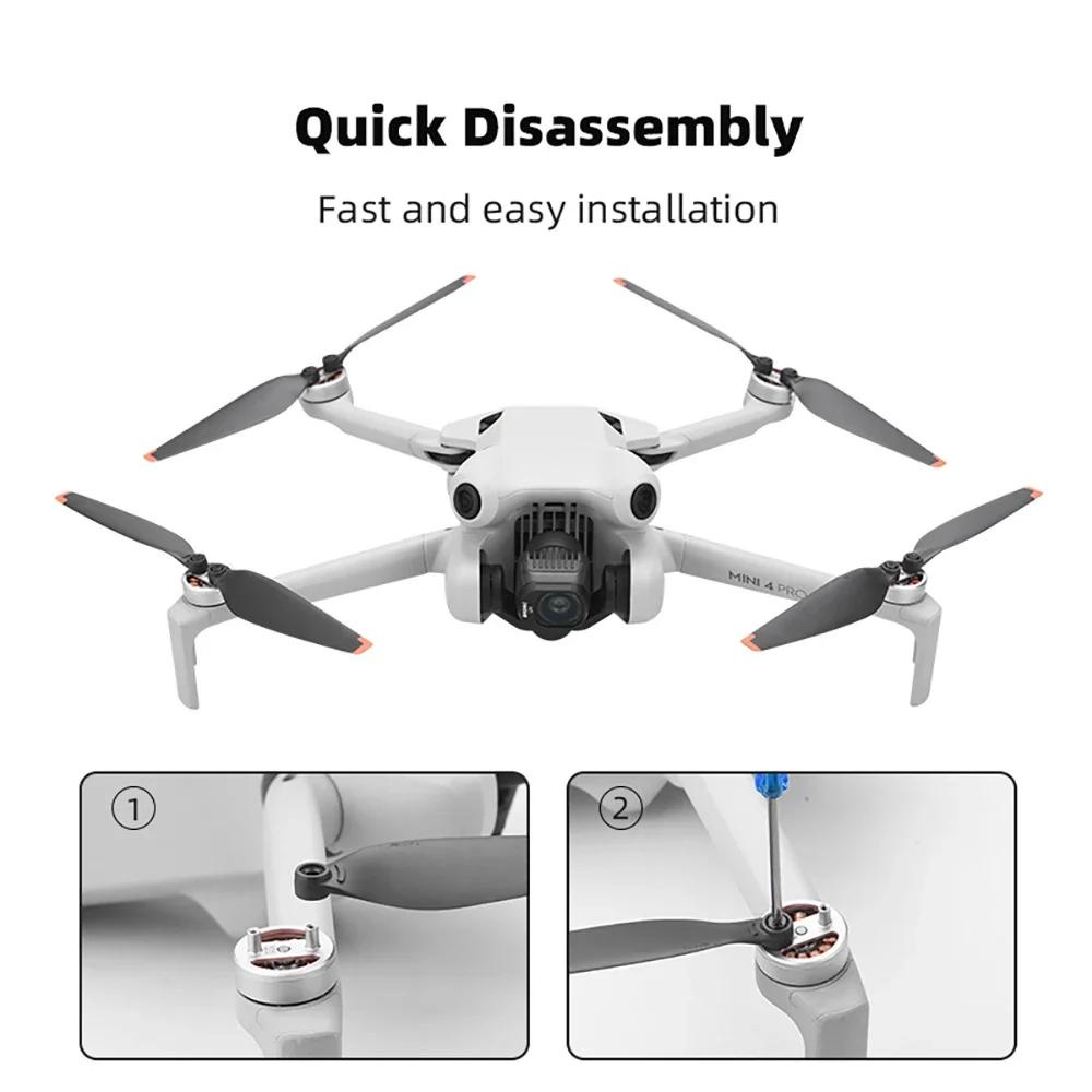 อะไหล่ใบพัด น้ําหนักเบา แบบเปลี่ยน สําหรับโดรน DJI MINI 4 PRO 6030F 4 คู่